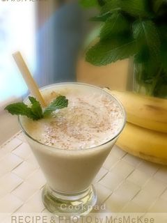 バナナ・ミルク・スムージー-レシピのメイン写真