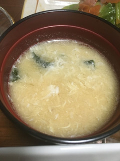 勿体無い!捨てないで!卵白の味噌汁-レシピのメイン写真