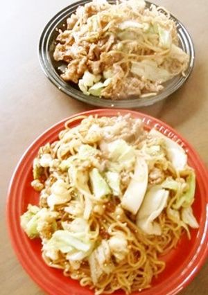 キヌアと天かす入りの、香ばし焼きそば-レシピのメイン写真