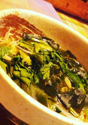 糖質制限～醤油ラーメン風もやしスープ-レシピのメイン写真