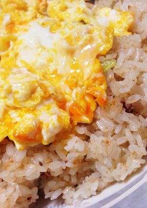 簡単シンプルレタス炒飯-レシピのメイン写真