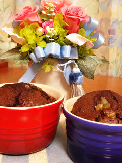 ラムカンで簡単チョコマフィン-レシピのメイン写真