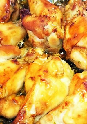 ☆手羽元ニンニクしょうゆオーブン焼き-レシピのメイン写真