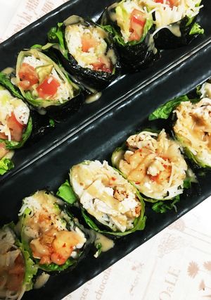 そうめんでサラダ巻き-レシピのメイン写真