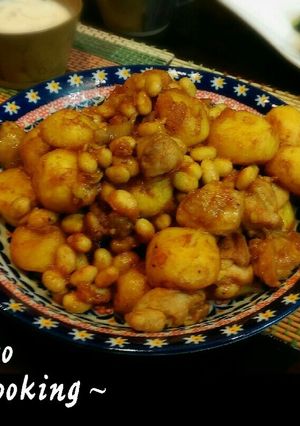 揚げじゃがと鶏のガラムマサラ炒め-レシピのメイン写真
