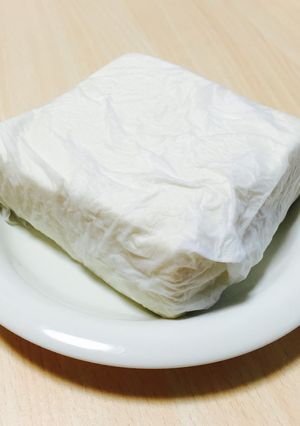 レンジで簡単時短＊豆腐の水切り-レシピのメイン写真