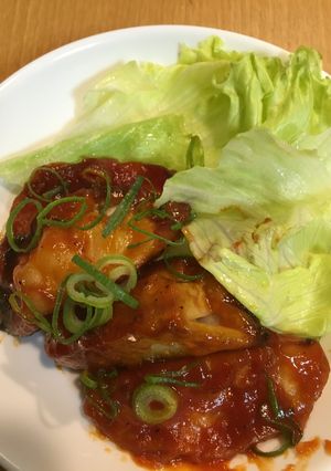 餃子の王将餃子ヤンミョン風☆-レシピのメイン写真