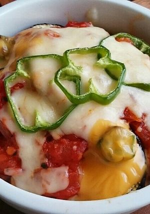 夏野菜の餃子グラタン-レシピのメイン写真