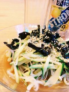 もやしときゅうりときくらげの中華風サラダ-レシピのメイン写真