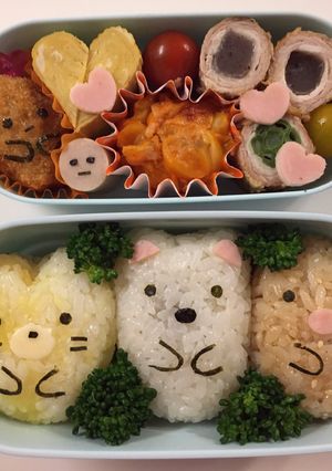 簡単！キャラ弁 すみっコぐらし おにぎり-レシピのメイン写真