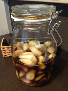 らっきょうの醤油漬け-レシピのメイン写真