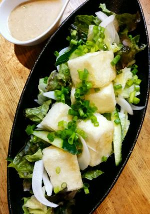 揚げだし豆腐サラダ-レシピのメイン写真