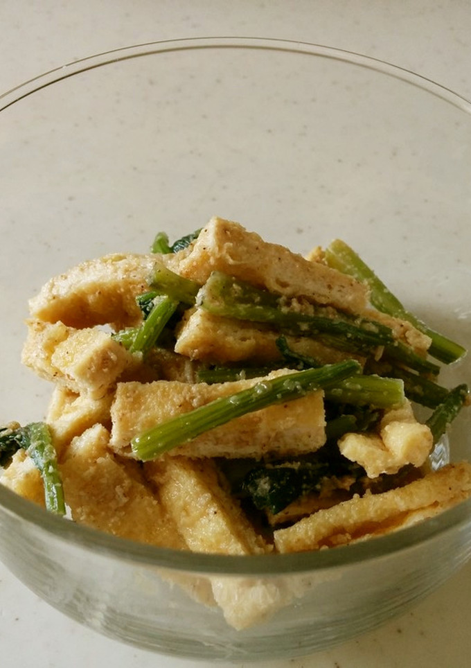 ほうれん草と油揚げの胡麻和え-レシピのメイン写真