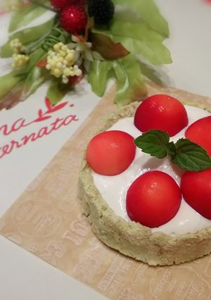糖質制限レアチーズケーキおから編改良版♪-レシピのメイン写真