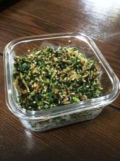 根菜の葉deふりかけ-レシピのメイン写真