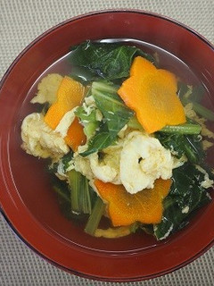 かき菜のたまごとじ-レシピのメイン写真