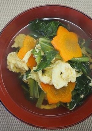 かき菜のたまごとじ-レシピのメイン写真
