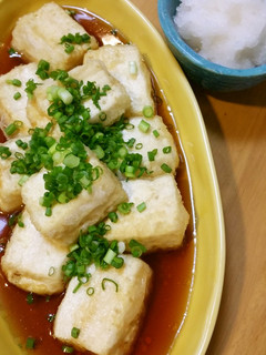 基本の揚げ出し豆腐♪熱々で♪-レシピのメイン写真