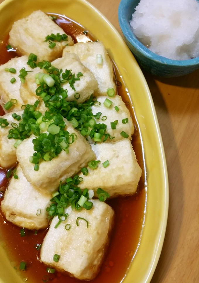 基本の揚げ出し豆腐♪熱々で♪-レシピのメイン写真
