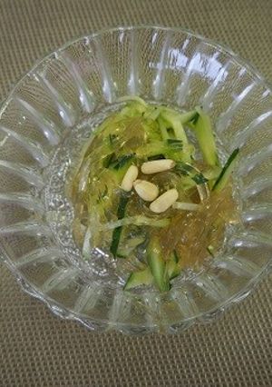 きゅうりとところてんの酢の物-レシピのメイン写真