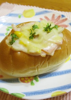 可愛い♪ロールパンで作るパングラタン-レシピのメイン写真