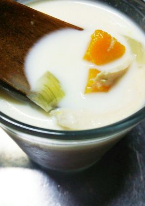 冷たい豆乳スープ-レシピのメイン写真