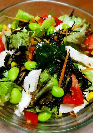 もりもり食べれて栄養たっぷりサラダ-レシピのメイン写真