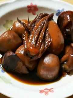 ☆いかと里芋の煮物☆-レシピのメイン写真