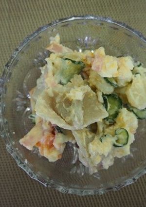 耳うどんサラダ-レシピのメイン写真