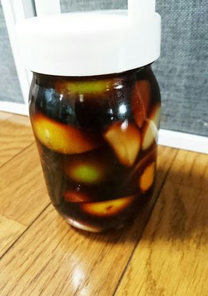 梅にんにく醤油-レシピのメイン写真