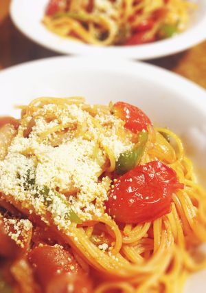 カフェスタイルなナポリタン♪-レシピのメイン写真