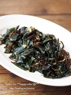 ご飯のお供★わかめと塩昆布の中華風和え物-レシピのメイン写真