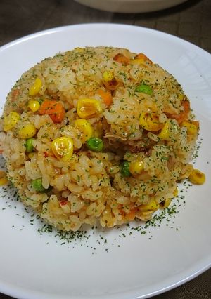 桃屋トムヤムクンの素で簡単チャーハン-レシピのメイン写真