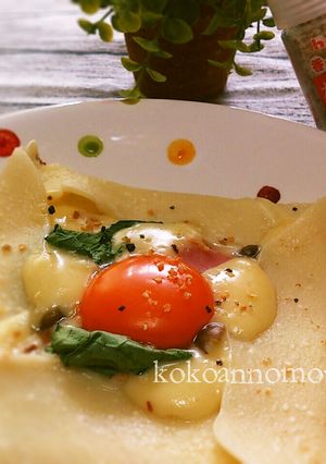 薄力粉で簡単ガレット-レシピのメイン写真