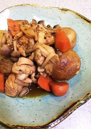 新じゃがと鶏肉の甘辛煮❤-レシピのメイン写真