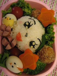 キャラ弁☆ささだんごちゃん☆-レシピのメイン写真