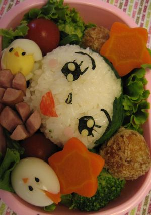 キャラ弁☆ささだんごちゃん☆-レシピのメイン写真