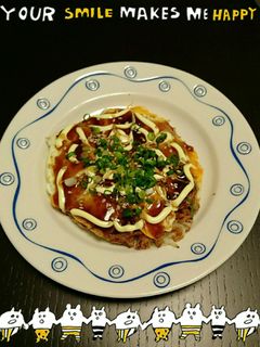 簡単お好み焼き-レシピのメイン写真