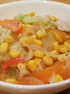 野菜たっぷりちゃんぽん風♡あんかけご飯-レシピのメイン写真