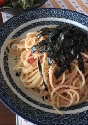 ランチにも♡超簡単！明太子パスタ♡-レシピのメイン写真