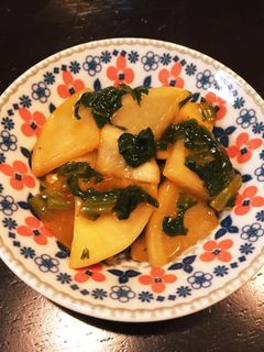 かぶのカレー炒め-レシピのメイン写真