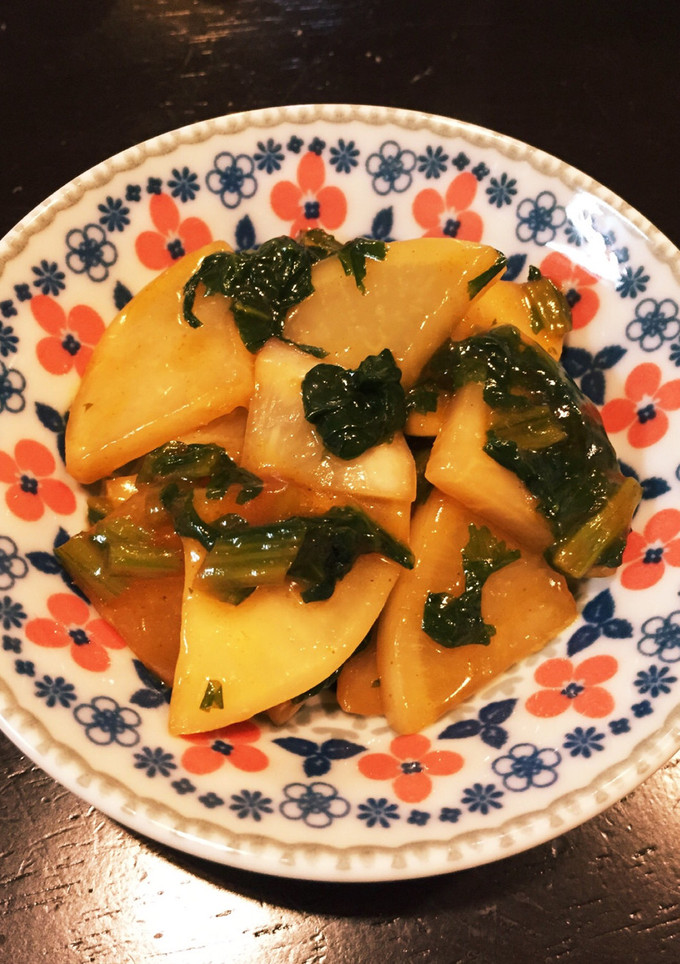 かぶのカレー炒め-レシピのメイン写真