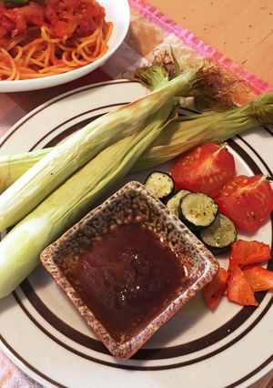 今が旬！生ヤングコーンのバター醤油ソース-レシピのメイン写真