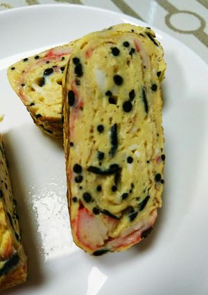 お弁当用 栄養満点ひじき入り卵焼き★-レシピのメイン写真