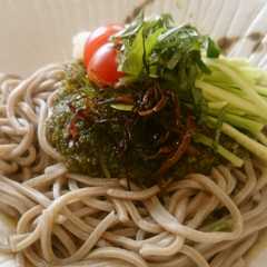 がごめ昆布100％　ねばねば冷かけ蕎麦-レシピのメイン写真