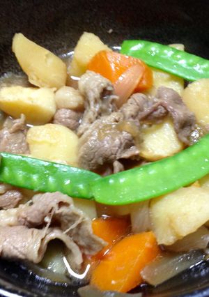簡単！うちの黄金比で作る肉じゃが-レシピのメイン写真