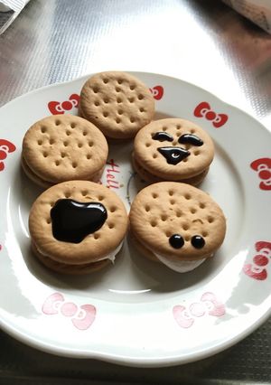 簡単！マシュマロビスケット-レシピのメイン写真