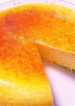 低糖&低脂質☆炊飯器でスフレチーズケーキ-レシピのメイン写真