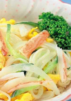 そうめんカリブサラダ-レシピのメイン写真