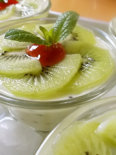豆腐と豆乳で♡キウィの冷たいデザート♡-レシピのメイン写真